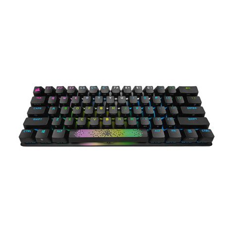 Corsair | Gaming Keyboard | K70 PRO MINI | Gaming keyboard | RGB LED light | NA | Black | Wireless | Bluetooth | MX Red Switch | - 3